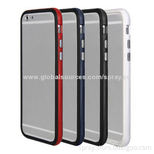 Flexible Gel Dual Tone Bumper for iPhone, Lightweight